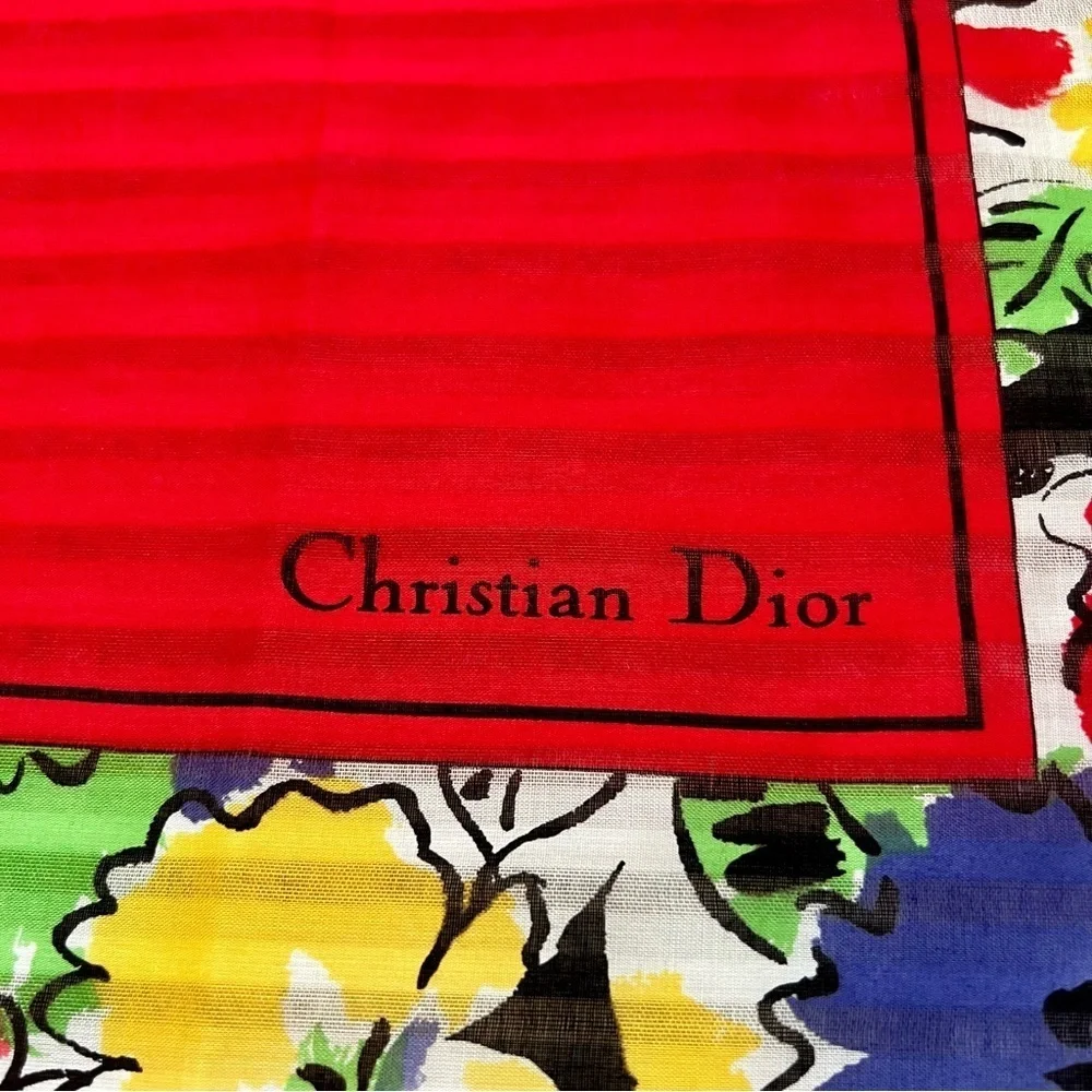 Christian Dior Echarpes Multicolor Shawl/Scarf 27”